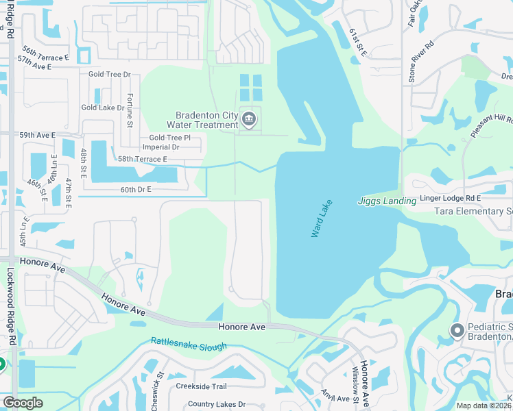 map of restaurants, bars, coffee shops, grocery stores, and more near 6137-6299 Natalie Way E in Bradenton