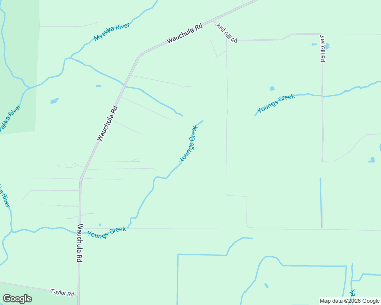 map of restaurants, bars, coffee shops, grocery stores, and more near 5855 Wauchula Road in Myakka City