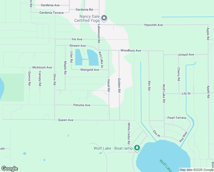 map of restaurants, bars, coffee shops, grocery stores, and more near 6002 Hazel Rd in Sebring