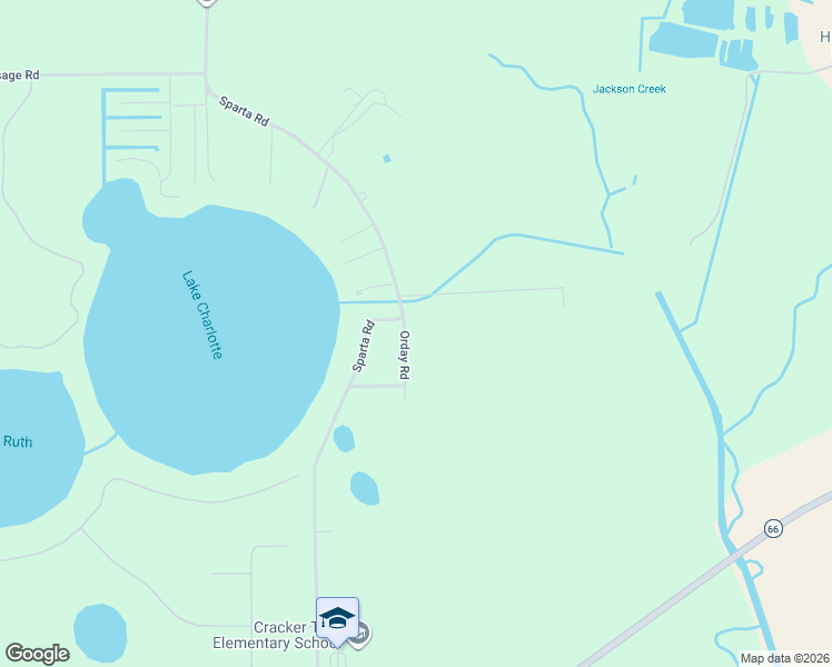 map of restaurants, bars, coffee shops, grocery stores, and more near 108 Orday Road in Sebring