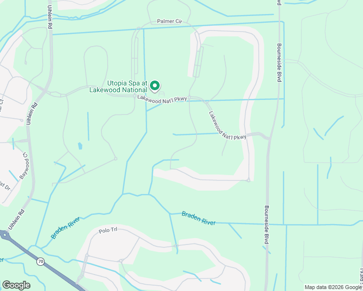 map of restaurants, bars, coffee shops, grocery stores, and more near Brandon Run in Bradenton