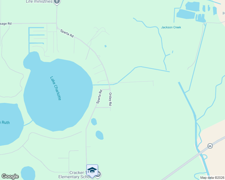 map of restaurants, bars, coffee shops, grocery stores, and more near 108 Orday Road in Sebring