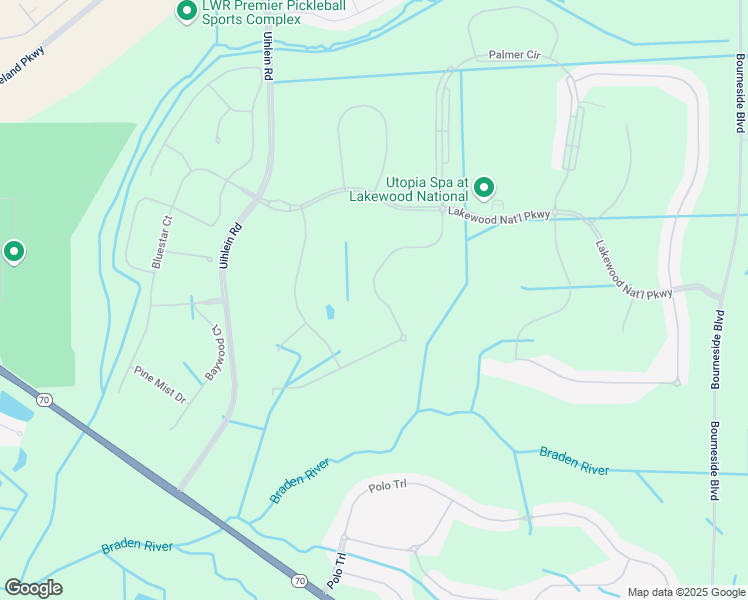 map of restaurants, bars, coffee shops, grocery stores, and more near 6141 Cessna Run in Bradenton