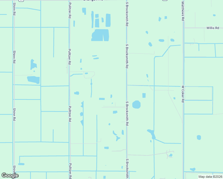 map of restaurants, bars, coffee shops, grocery stores, and more near 1491 S Brocksmith Rd in Fort Pierce