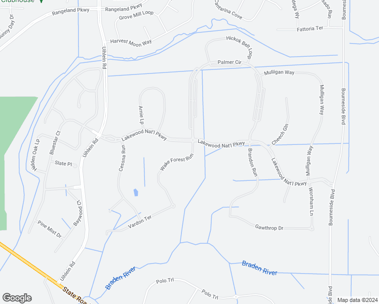 map of restaurants, bars, coffee shops, grocery stores, and more near 5805 Wake Forest Run in Bradenton