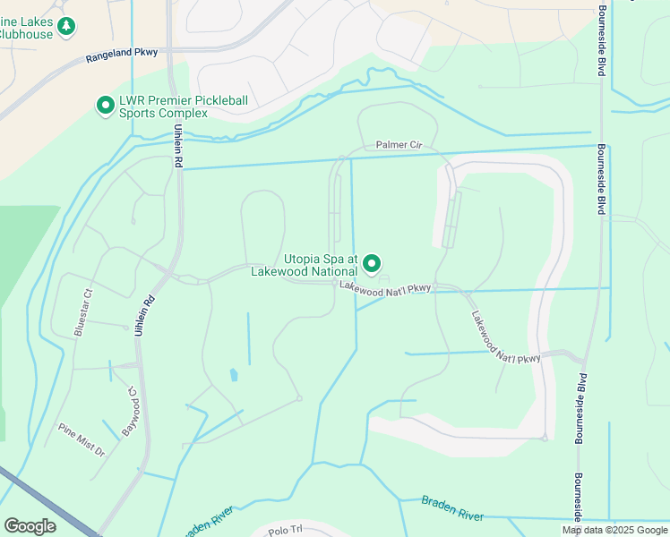 map of restaurants, bars, coffee shops, grocery stores, and more near 5518 Palmer Circle in Bradenton