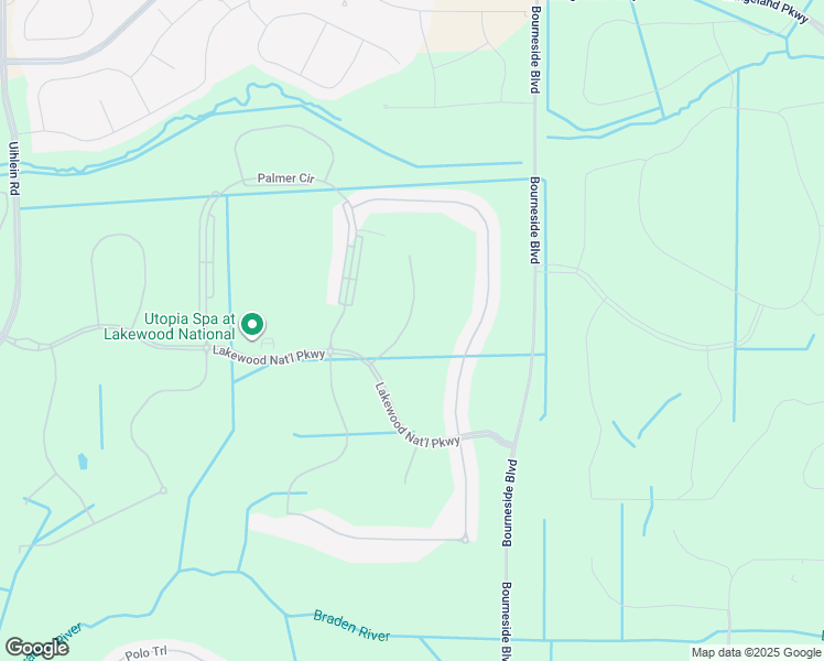 map of restaurants, bars, coffee shops, grocery stores, and more near Palmer Circle in Bradenton