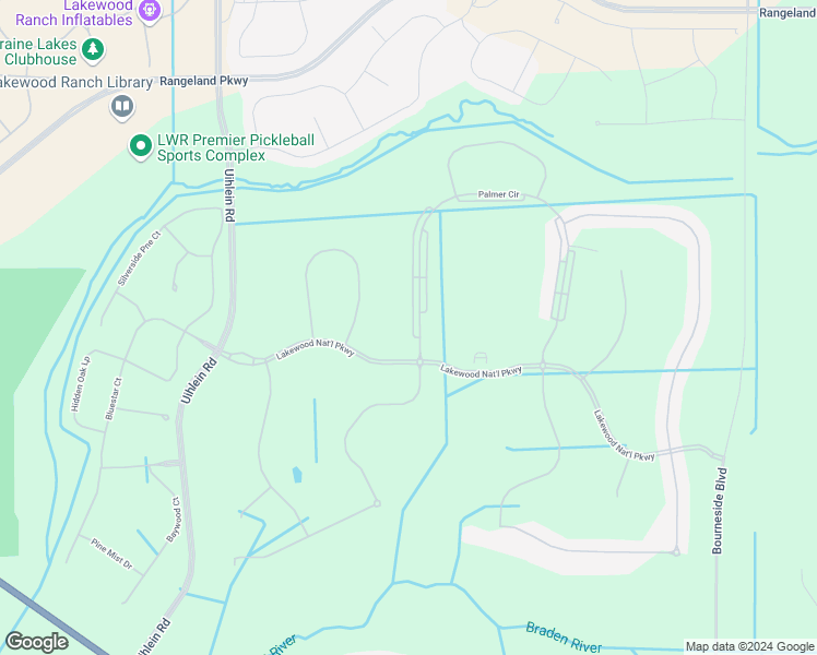 map of restaurants, bars, coffee shops, grocery stores, and more near 5727 Arnie Loop in Bradenton