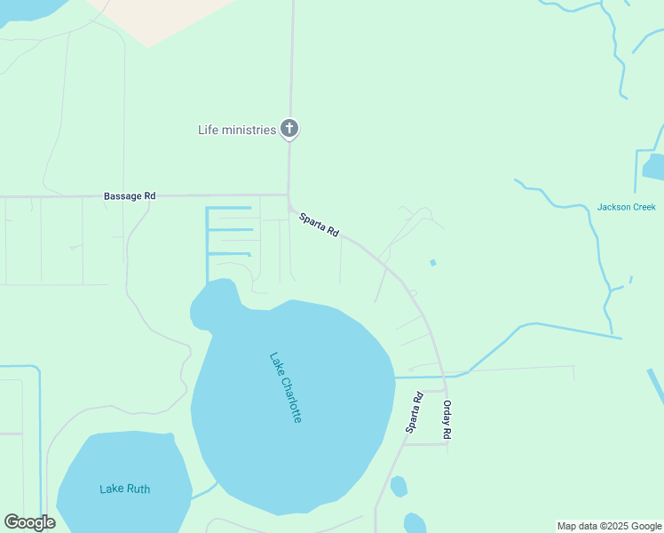 map of restaurants, bars, coffee shops, grocery stores, and more near 6515 Sparta Road in Sebring