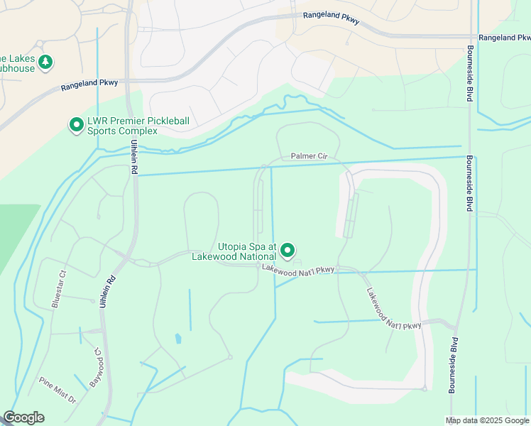 map of restaurants, bars, coffee shops, grocery stores, and more near 5518 Palmer Circle in Bradenton