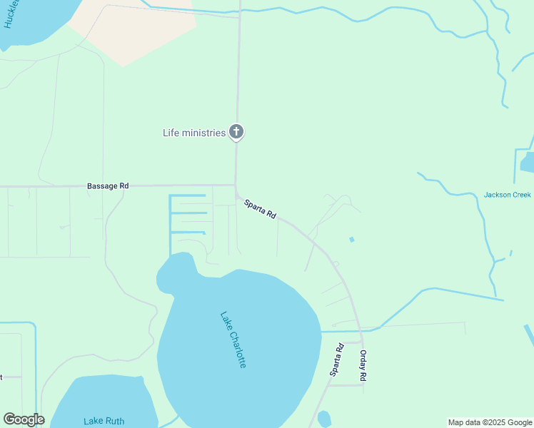 map of restaurants, bars, coffee shops, grocery stores, and more near 6515 Sparta Road in Sebring
