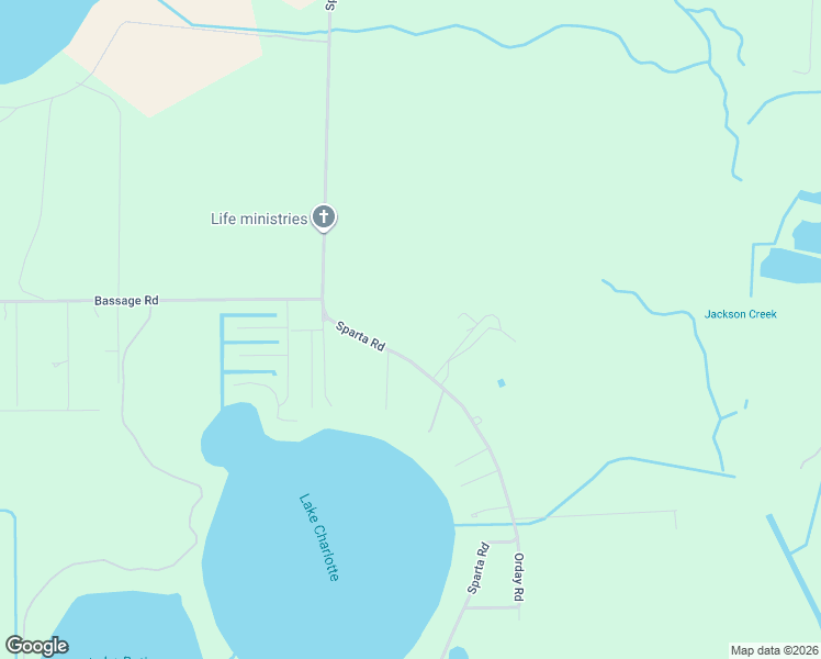 map of restaurants, bars, coffee shops, grocery stores, and more near 6600 Sparta Road in Sebring