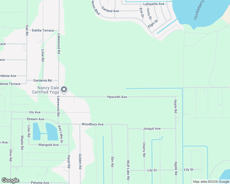 map of restaurants, bars, coffee shops, grocery stores, and more near 1016 Hyacinth Avenue in Sebring