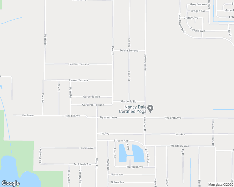 map of restaurants, bars, coffee shops, grocery stores, and more near 5334 Oak Road in Sebring