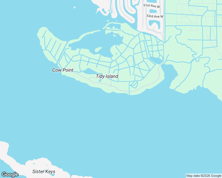 map of restaurants, bars, coffee shops, grocery stores, and more near 41 Tidy Island Boulevard in Bradenton