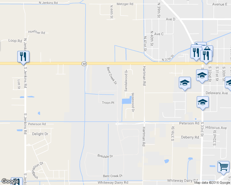 map of restaurants, bars, coffee shops, grocery stores, and more near 771 Bent Creek Dr in Fort Pierce