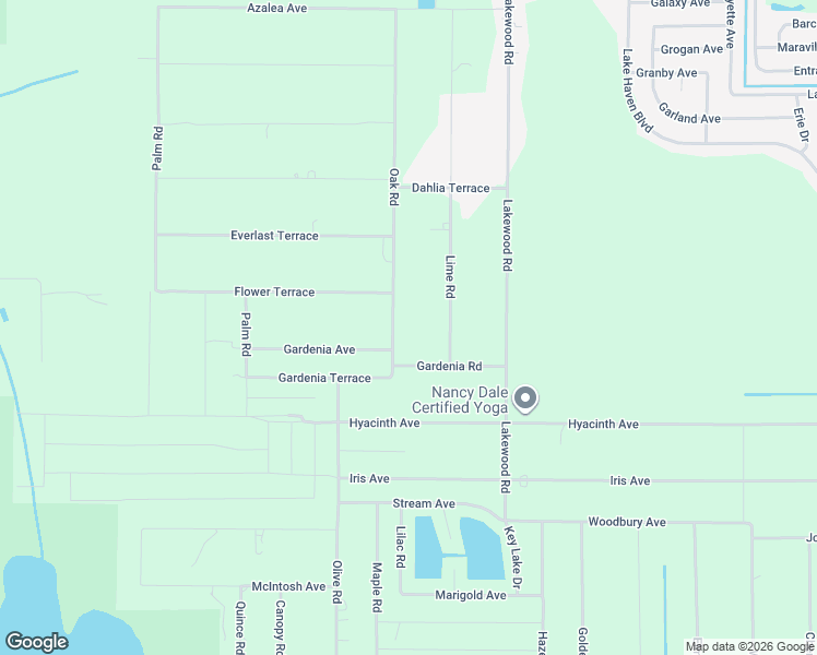 map of restaurants, bars, coffee shops, grocery stores, and more near 5326 Oak Road in Sebring