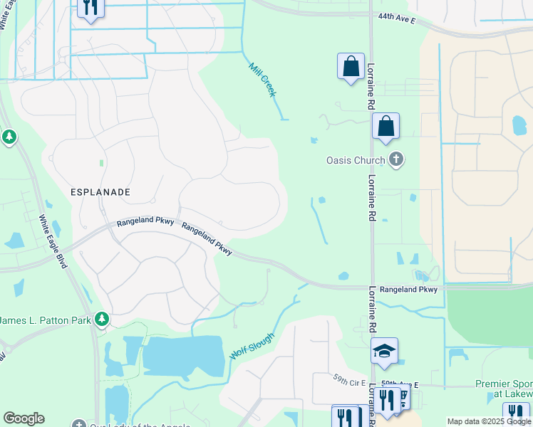 map of restaurants, bars, coffee shops, grocery stores, and more near 13732 Messina Loop in Bradenton