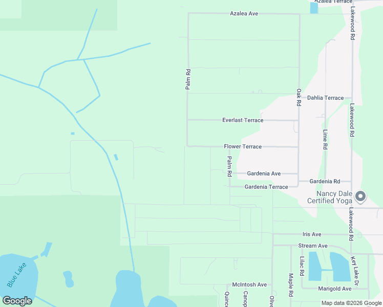 map of restaurants, bars, coffee shops, grocery stores, and more near 2234 Flower Terrace in Sebring