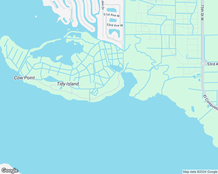 map of restaurants, bars, coffee shops, grocery stores, and more near 27 Tidy Island Boulevard in Bradenton