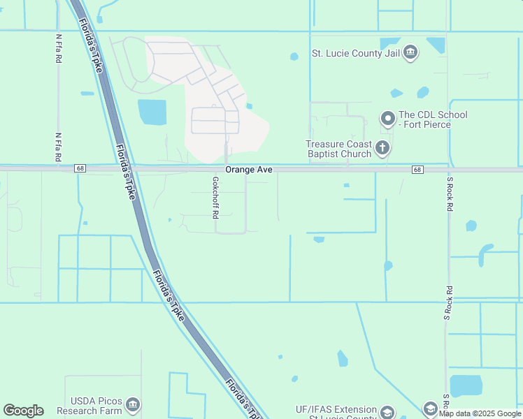 map of restaurants, bars, coffee shops, grocery stores, and more near 352 Bridlewood Way in Fort Pierce