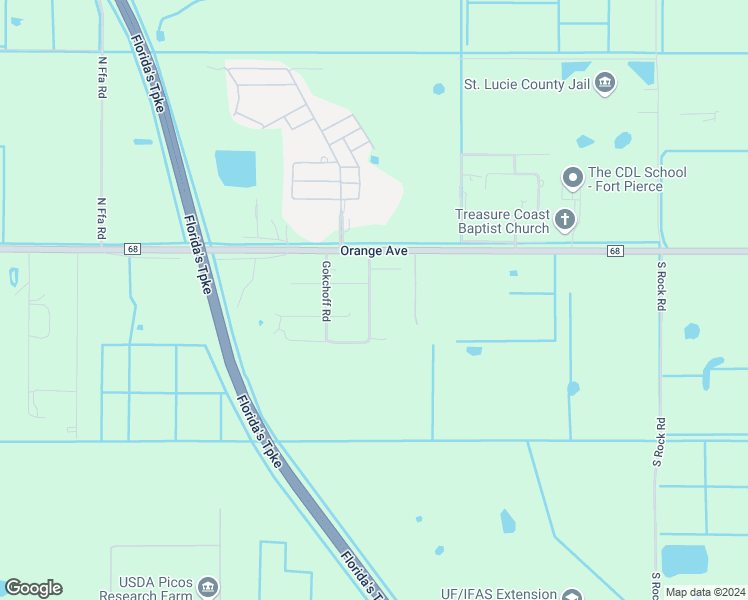 map of restaurants, bars, coffee shops, grocery stores, and more near 352 Bridlewood Way in Fort Pierce