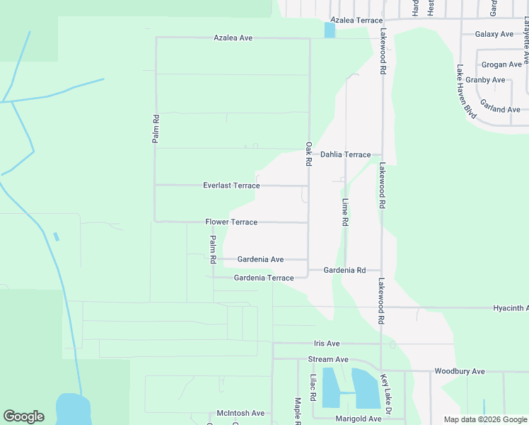 map of restaurants, bars, coffee shops, grocery stores, and more near 2010 Flower Terrace in Sebring