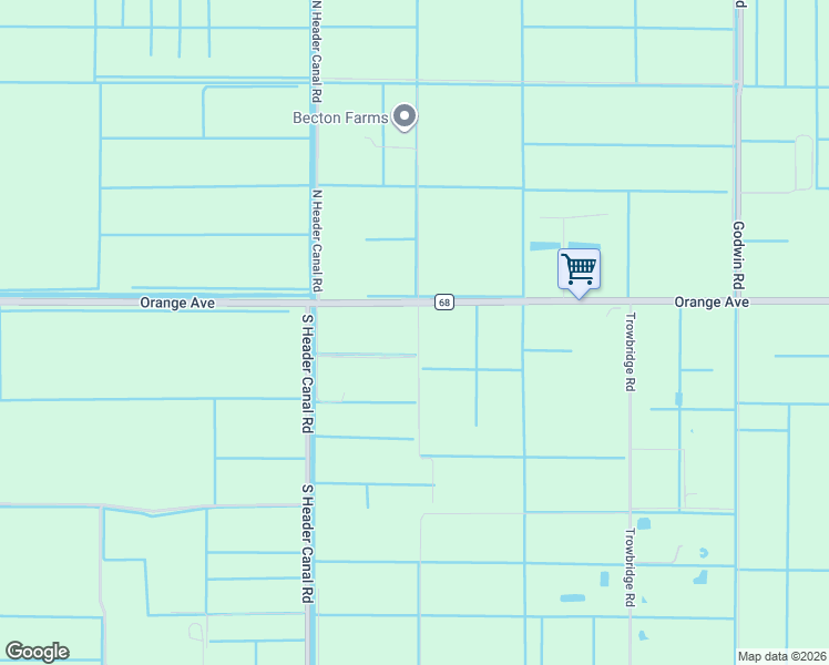 map of restaurants, bars, coffee shops, grocery stores, and more near 990 South Graves Road in Fort Pierce