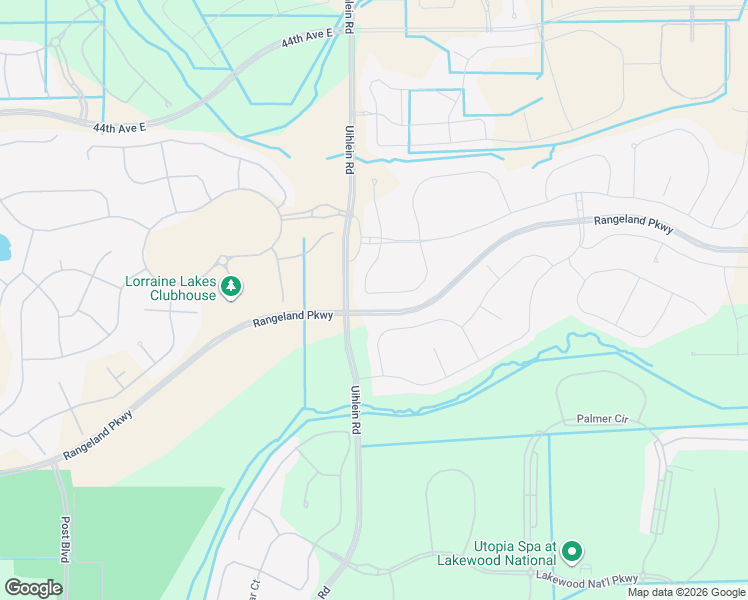 map of restaurants, bars, coffee shops, grocery stores, and more near Uihlein Road in Bradenton