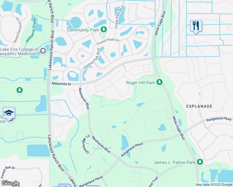 map of restaurants, bars, coffee shops, grocery stores, and more near 5224 Bentgrass Way in Bradenton