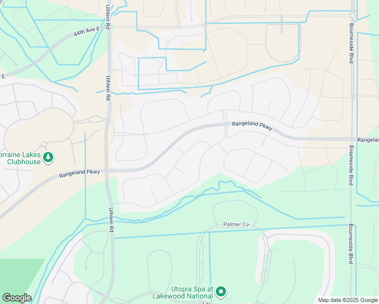 map of restaurants, bars, coffee shops, grocery stores, and more near 17222 Cresswind Terrace in Bradenton