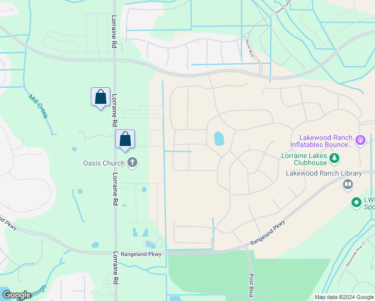 map of restaurants, bars, coffee shops, grocery stores, and more near 5112 Spotted Seal Lane in Bradenton