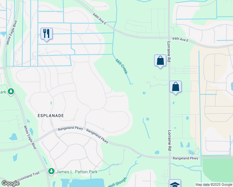 map of restaurants, bars, coffee shops, grocery stores, and more near 13723 Palazzo Terrace in Bradenton