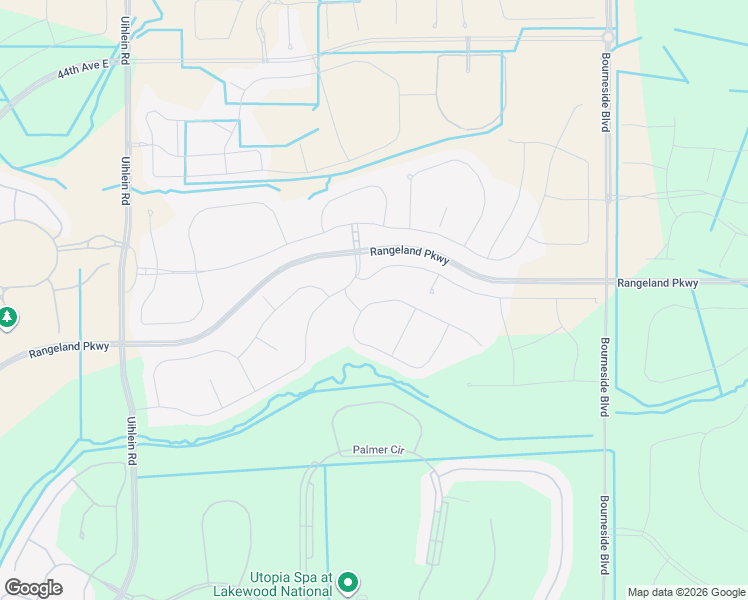 map of restaurants, bars, coffee shops, grocery stores, and more near Harvest Moon Way in Bradenton