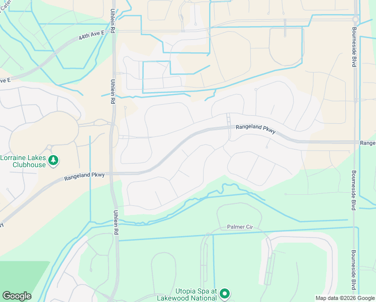 map of restaurants, bars, coffee shops, grocery stores, and more near 17222 Cresswind Terrace in Bradenton