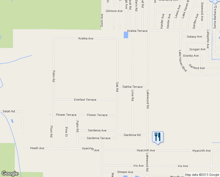 map of restaurants, bars, coffee shops, grocery stores, and more near 1905 Scarlet Sage Terrace in Sebring