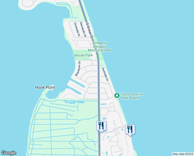 map of restaurants, bars, coffee shops, grocery stores, and more near 1934 Cypress Avenue in Fort Pierce