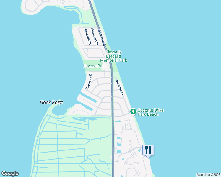 map of restaurants, bars, coffee shops, grocery stores, and more near 1934 Cypress Avenue in Fort Pierce