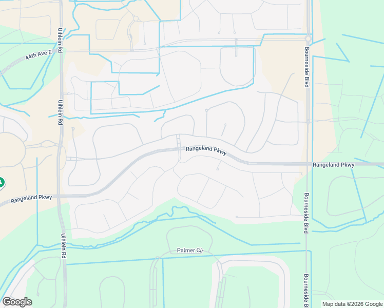 map of restaurants, bars, coffee shops, grocery stores, and more near Uihlein Road in Bradenton