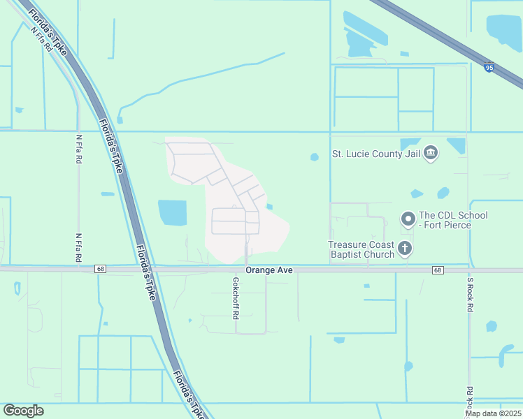 map of restaurants, bars, coffee shops, grocery stores, and more near 140 Blue Grotto Drive in Fort Pierce