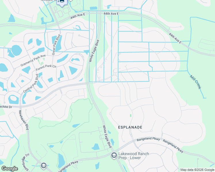 map of restaurants, bars, coffee shops, grocery stores, and more near 12631 Fontana Loop in Bradenton