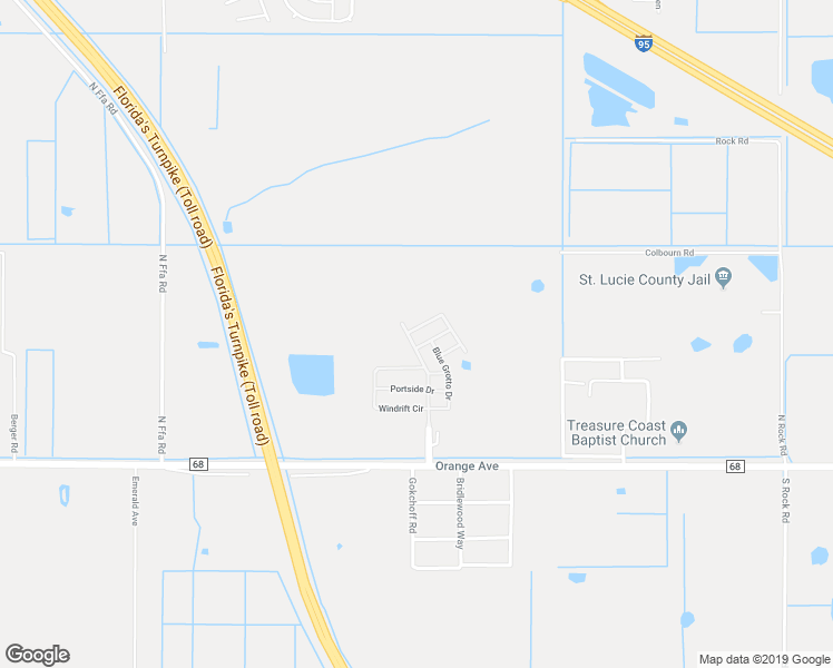 map of restaurants, bars, coffee shops, grocery stores, and more near 9335 Breakers Row in Fort Pierce
