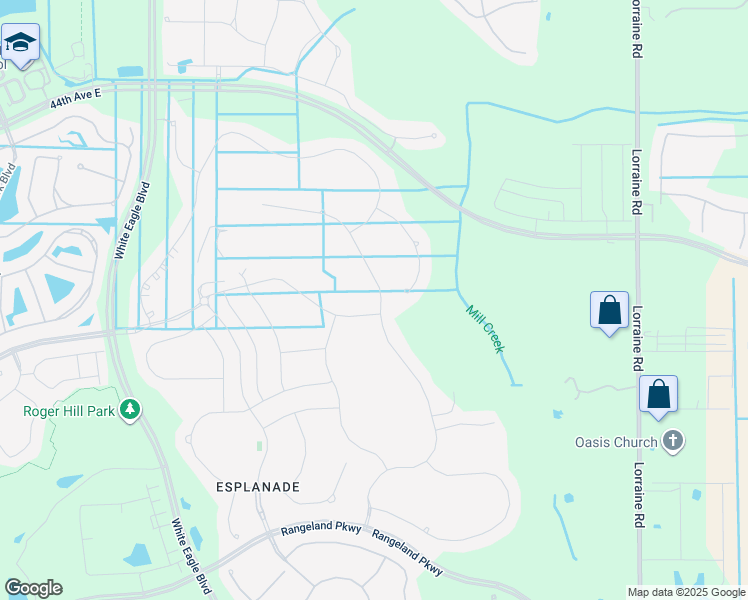 map of restaurants, bars, coffee shops, grocery stores, and more near 4824 Benito Court in Bradenton