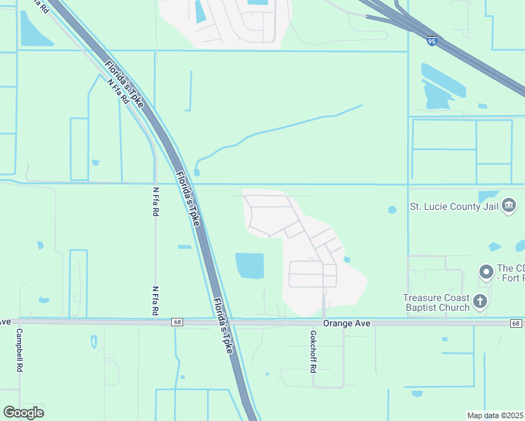 map of restaurants, bars, coffee shops, grocery stores, and more near in Fort Pierce