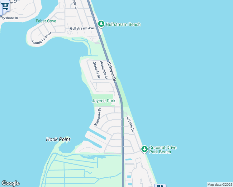 map of restaurants, bars, coffee shops, grocery stores, and more near 769 South Ocean Drive in Fort Pierce