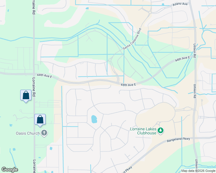 map of restaurants, bars, coffee shops, grocery stores, and more near 4821 Lorraine Road in Bradenton