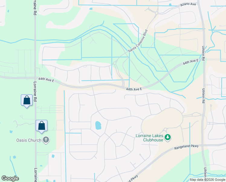 map of restaurants, bars, coffee shops, grocery stores, and more near 4821 Lorraine Road in Bradenton
