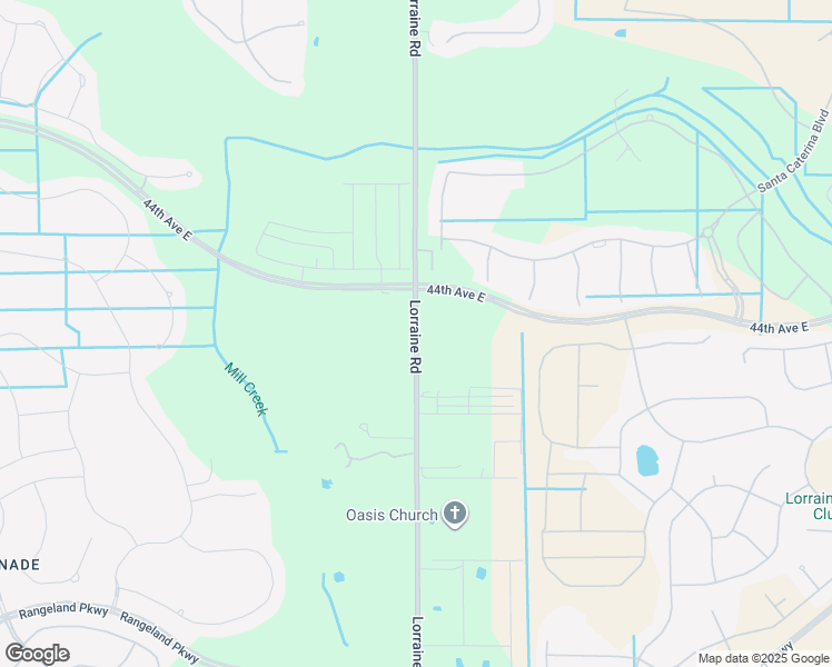 map of restaurants, bars, coffee shops, grocery stores, and more near 4810 Lorraine Road in Bradenton