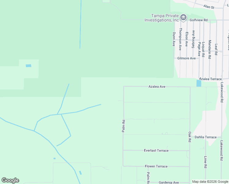 map of restaurants, bars, coffee shops, grocery stores, and more near 4817 Rhubarb Street in Sebring