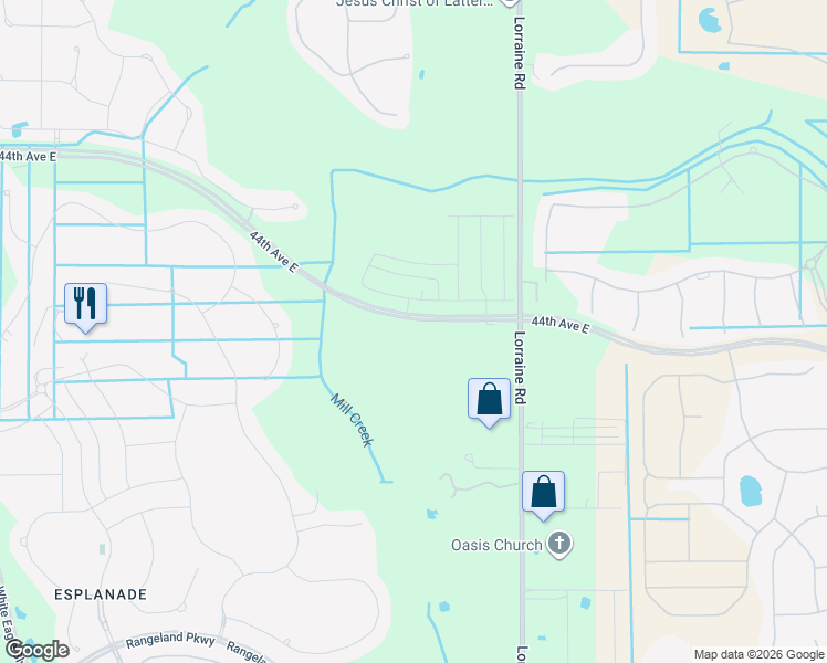 map of restaurants, bars, coffee shops, grocery stores, and more near 14232 Lilac Sky Terrace in Bradenton